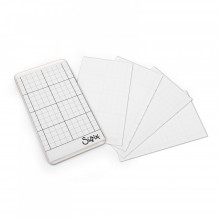 Sizzix Accessory - Sticky Grid Sheets, 2 1/2" x 4 1/2", 5 Pack