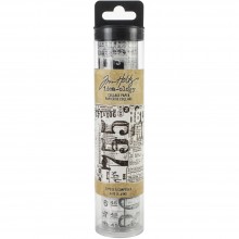 Tim Holtz® Idea-ology™ Paperie - Collage Paper Typeset