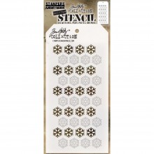 Tim Holtz® Stampers Anonymous Layering Stencils -- Shifter Snowflake THS135