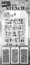 Tim Holtz® Stampers Anonymous Mini Layering Stencil Set #58 MST058