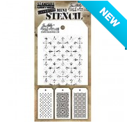 Tim Holtz® Stampers Anonymous Mini Layering Stencil Set #30 MTS030
