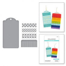 Create a Decorative Tag Etched Dies S3-433