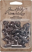 Tim Holtz® Idea-ology™ Findings - Hinge Clips