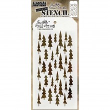 Tim Holtz® Stampers Anonymous Layering Stencils -- Tree Lot THS150