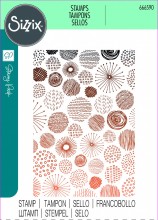 Sizzix™ Clear Stamp Set  – Cosmopolitan, Ecliptic by Stacey Park