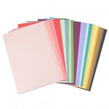 Sizzix Surfacez - Cardstock, 8 1/4" x 11 3/4", 20 Assorted Colors, 80 Sheets