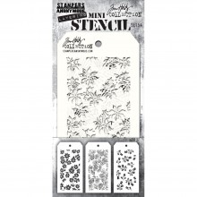 Tim Holtz® Stampers Anonymous Mini Layering Stencil Set #54 MST054