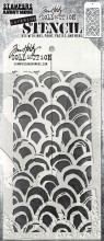 Tim Holtz® Stampers Anonymous Layering Stencils -- Brush Arch THS168