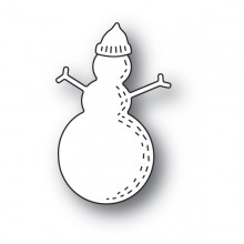 Poppystamps Craft Die - Whittle Snowman 2093