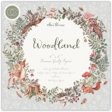 Craft Consortium Double-Sided Paper Pad 6"X6" -- Woodland