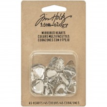Tim Holtz® Idea-ology™ Findings - Mirrored Hearts