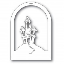 Memory Box Die - Haunted House Globe Layer 94508