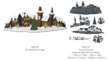 Tim Holtz® Alterations | Sizzix Thinlits™ Die Set 6-Pack - Holiday Village, Colorize