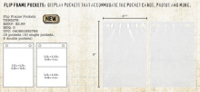 Tim Holtz® Idea-ology™ Flip Frame Pockets