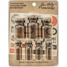 Tim Holtz® Idea-ology™ Findings - Apothecary Vials
