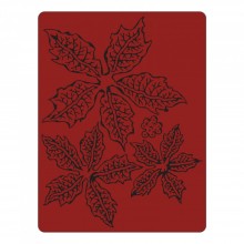 Tim Holtz® Alterations | Texture Fades™ Embossing Folder - Tattered Poinsettia