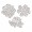 Tim Holtz® Alterations | Sizzix Thinlits™ Die Set 3-Pack - Cutout Blossoms