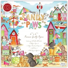 Craft Consortium Double-Sided Paper Pad 6"X6" -- Sandy Paws