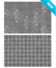 Tim Holtz® Stampers Anonymous Cling Mount Sets -- Zigzag & Diamonds CMS242