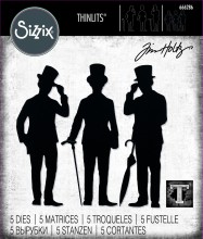 Tim Holtz® Alterations | Sizzix Thinlits™ Die Set 5PK - Gentlemen