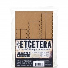 Tim Holtz® Stampers Anonymous Etcetera Scallop Trim Thickboards THETC-008