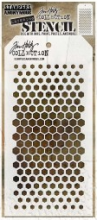Tim Holtz® Stampers Anonymous Layering Stencils -- Gradient Hex THS117