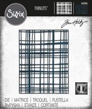 Tim Holtz® Alterations | Sizzix Thinlits™ Die Set - Simple Plaid