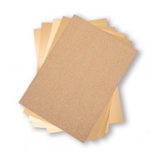 Sizzix Surfacez - The Opulent Cardstock Pack, 8 1/4" x 11 3/4", Gold