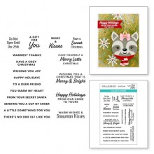 Santa’s Sippin’ Sayings Clear Stamp Set STP-212