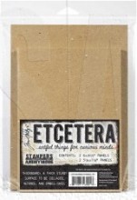 Tim Holtz® Stampers Anonymous Etcetera Thickboards -- Tiles, Rectangles THETC-020