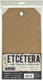 Tim Holtz® Stampers Anonymous Etcetera Medium Tag Thickboards THETC-002