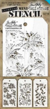 Tim Holtz® Stampers Anonymous Mini Layering Stencil Set #19 MTS019