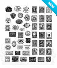 Tim Holtz® Stampers Anonymous Cling Mount Sets -- Stamp Collector CMS338