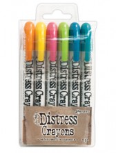 Tim Holtz® Distress Crayons Set #1