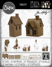 Tim Holtz® Alterations | Sizzix Thinlits™ Die Set 9-Pack - Village Collection