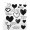 Tim Holtz® Stampers Anonymous Cling Mount Sets -- Love Notes CMS477