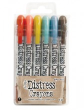 Tim Holtz® Distress Crayons Set #7