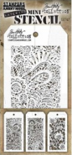 Tim Holtz® Stampers Anonymous Mini Layering Stencil Set #47 MST047