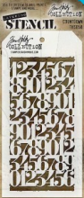 Tim Holtz® Stampers Anonymous Layering Stencils -- Countdown THS058
