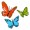 Tim Holtz® Alterations | Sizzix Thinlits™ Die Set 3-Pack - Brushstroke Butterflies