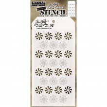 Tim Holtz® Stampers Anonymous Layering Stencils -- Peppermint THS137