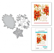 Poinsettia Bloom Etched Dies S4-1293