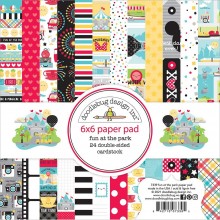 Doodlebug Design Double-Sided Paper Pad 6"X6" - Fun at the Park
