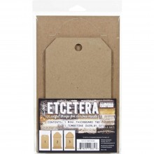 Tim Holtz® Stampers Anonymous Etcetera Mini Tombstone Thickboards THETC-012