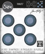 Tim Holtz® Alterations | Sizzix Thinlits™ Die Set 25-Pack - Stacked Circles