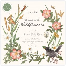 Craft Consortium Double-Sided Paper Pad 6"X6" -- At Home in the Wildflowers