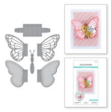 Pop-Up Butterfly Etched Dies S5-505