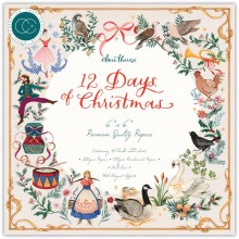 Craft Consortium Double-Sided Paper Pad 6"X6" -- 12 Days of Christmas