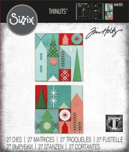 Tim Holtz® Alterations | Sizzix Thinlits™ Die Set 27PK - Holiday Blocks
