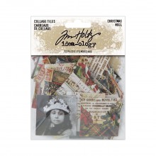 Tim Holtz® Idea-ology™ Findings - Christmas Collage Tiles